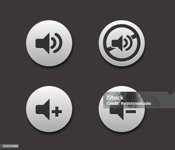 Zestaw Ikon Muzyki Prosty Web - Stockowe grafiki wektorowe i więcej obrazów Cisza - Cisza, Do przodu, Graficzny interfejs użytkownika