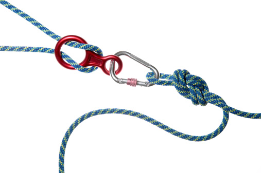 Symbolic concept Rope - Safe Connection