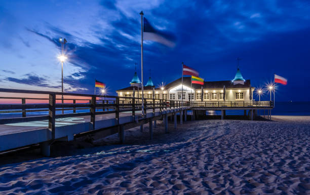 istock Pier Ahlbeck on Usedom at dawn 1320540865