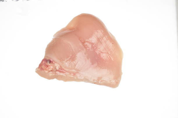 istock Raw Piece Of Chicken Isolated On White Background 1320541147