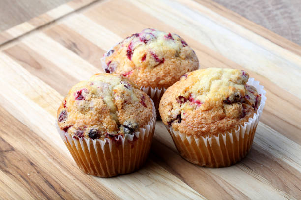 istock Delicious Cranberry Orange muffins 1320541911