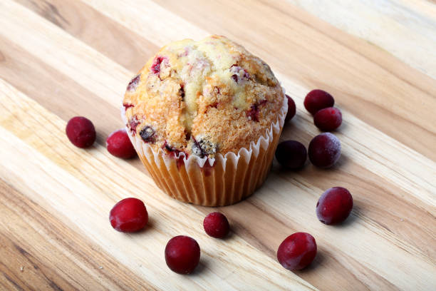 istock Delicious Cranberry Orange muffins 1320541918