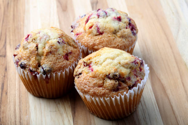 istock Delicious Cranberry Orange muffins 1320541919