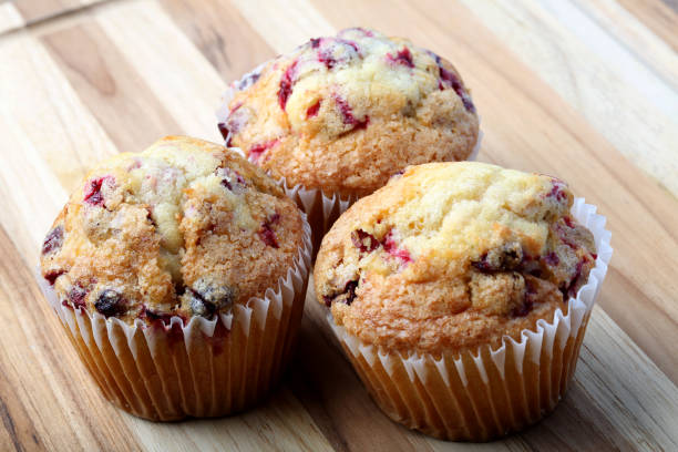 istock Delicious Cranberry Orange muffins 1320541921