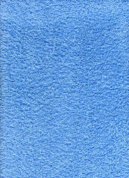 Lush blue terry cloth useful as textures and backgrounds. Scan. Similar: