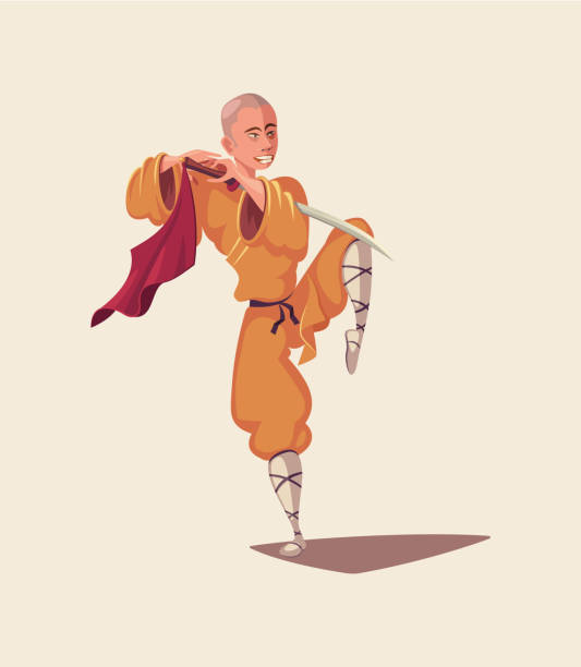 Shaolin Monks Illustrations, Royalty-Free Vector Graphics & Clip Art -  iStock