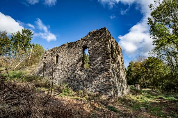istock Stone Farm House Ruins & Rubble. 1320562350