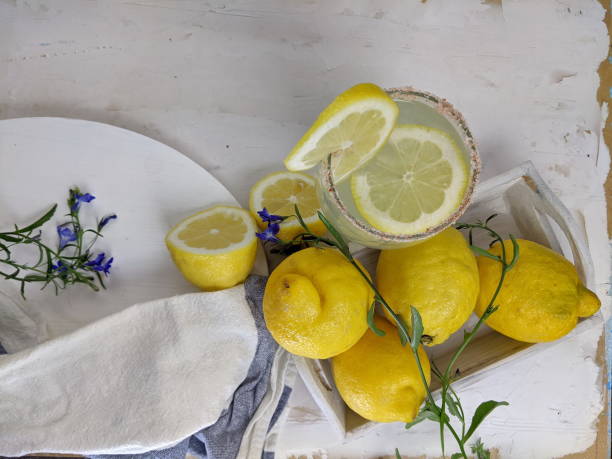 istock A glass of lemonade with lemons 1320565125