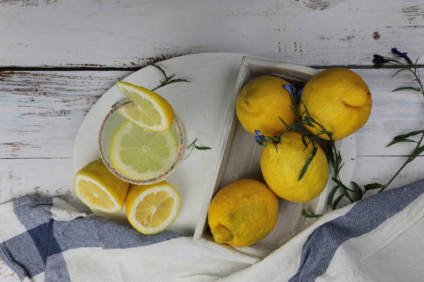 istock A glass of lemonade with lemons 1320565221