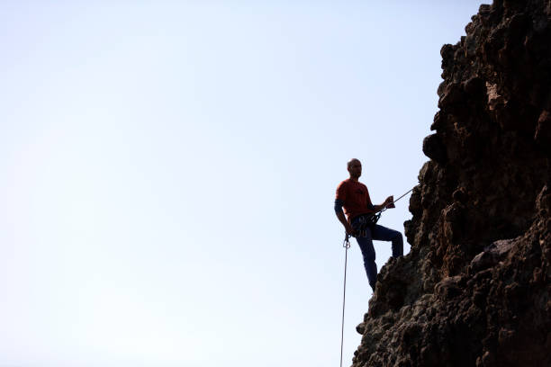 Extreme climbing Extreme Climbing individual event stock pictures, royalty-free photos & images