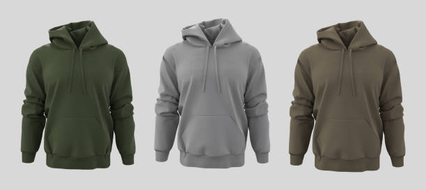 istock Blank hooded sweatshirt mockup for print 1320583992