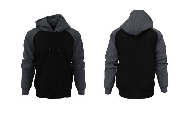 istock Blank hooded sweatshirt mockup for print 1320584794