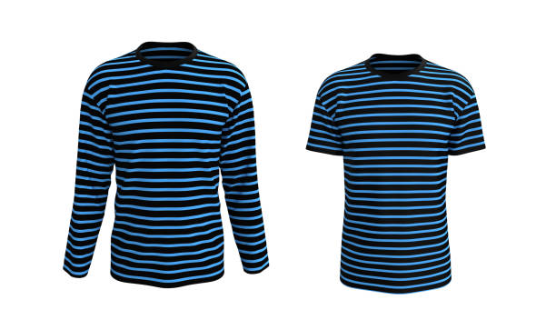 istock men's striped t-shirt mockup in front view 1320584947