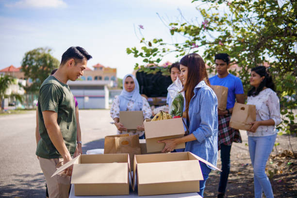 istock We are feeling proud when helping other people. 1320587397