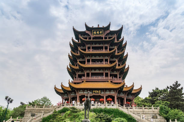 istock Ancient Yellow Crane Tower in Wuhan, Hubei, China. 1320593820