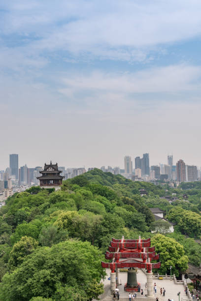 istock Ancient Yellow Crane Tower in Wuhan, Hubei, China. 1320595710