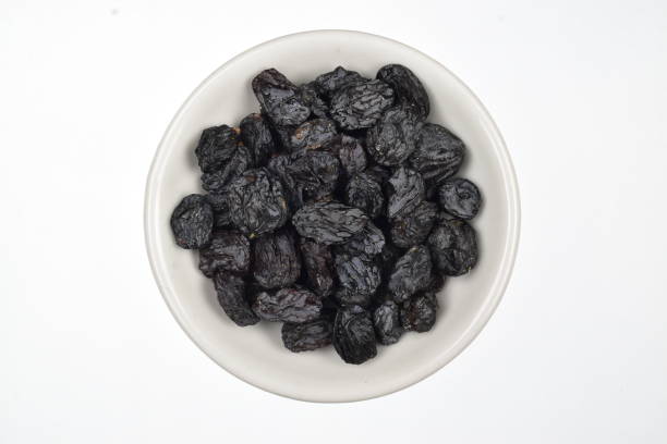 istock Dry Blueberry In Bowl Isolated On White Background With Clipping Path 1320596296