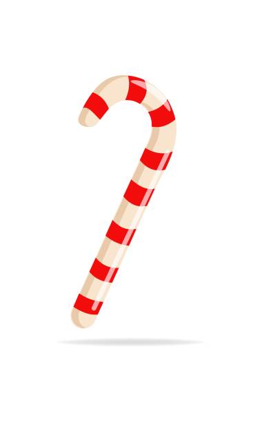 illustrazioni stock, clip art, cartoni animati e icone di tendenza di ðμð°ññññ - peppermint candy stick striped