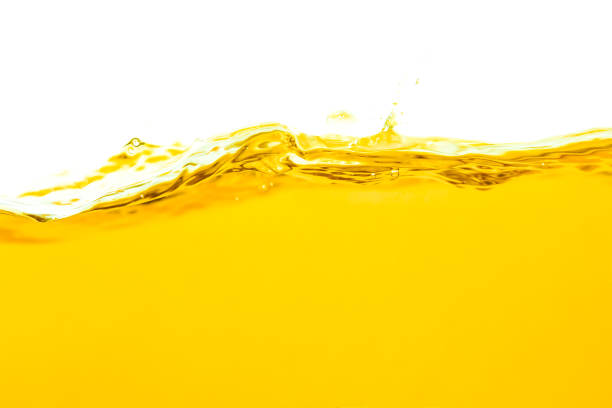 istock Oil surface ripple transparent on white background 1320603131