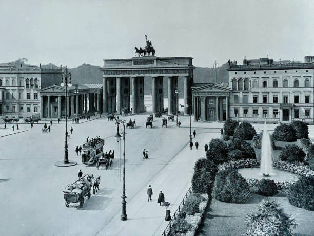 istock Berlin, Germany, Brandenburg Gate at Pariser Platz 1320604421