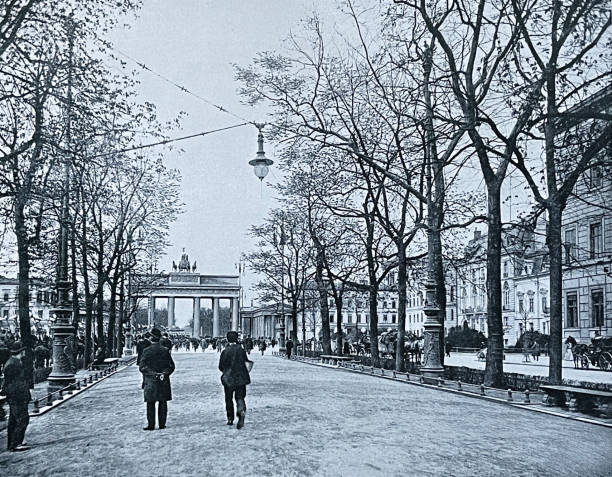 istock Berlin, Germany, Unter den Linden with Brandenburg gate 1320604453
