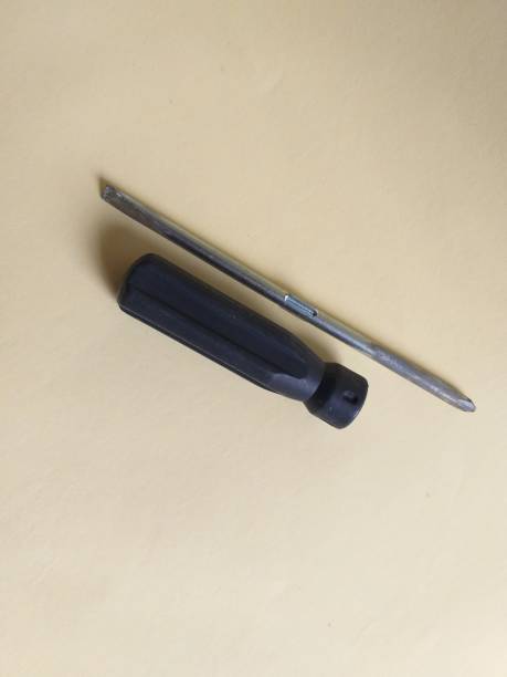 istock screwdriver photo on yellow background 1320606691