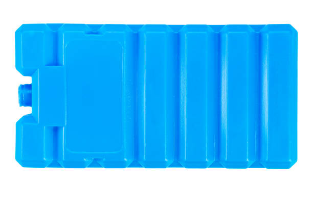 istock Blue for cold accumulator thermal bags close-up isolated on white background. Full depth of field. File contains clipping path. 1320610557