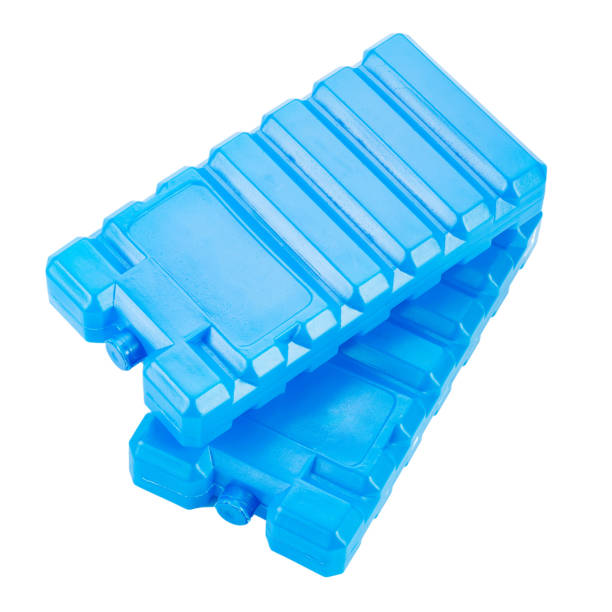 istock Blue for cold accumulator thermal bags close-up isolated on white background. Full depth of field. File contains clipping path. 1320610587