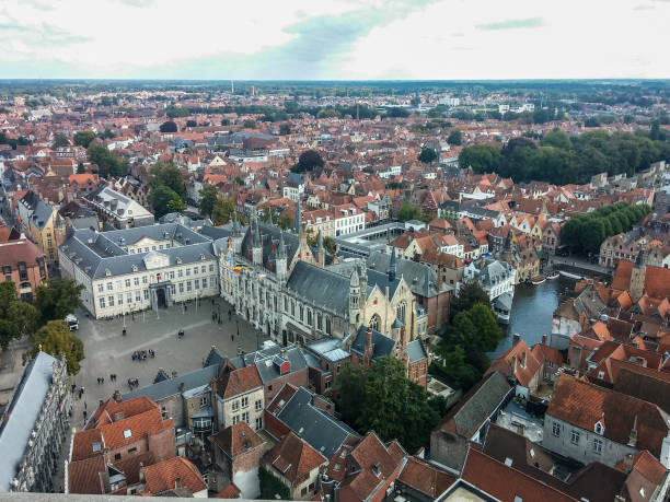 istock Holidays in Belgium. Discovering Bruges 1320611615
