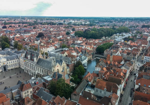 istock Holidays in Belgium. Discovering Bruges 1320611618