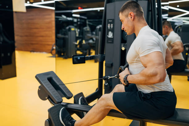 istock Preparing his body for future competition from bodybuilding 1320611870
