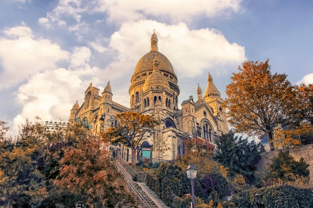 istock Sacre-Coeur Basilica in Montmartre Paris 1320630955