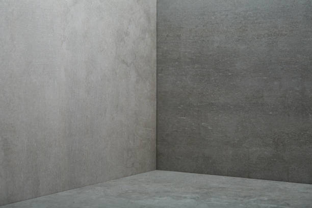 istock Concrete room corner as background. Abstract background 1320631618