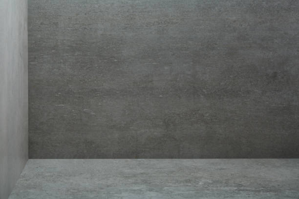 istock Concrete room corner as background. Abstract wallpaper 1320631619