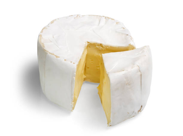 istock Brie cheese isolated on a white background. Clipping path included 1320632850