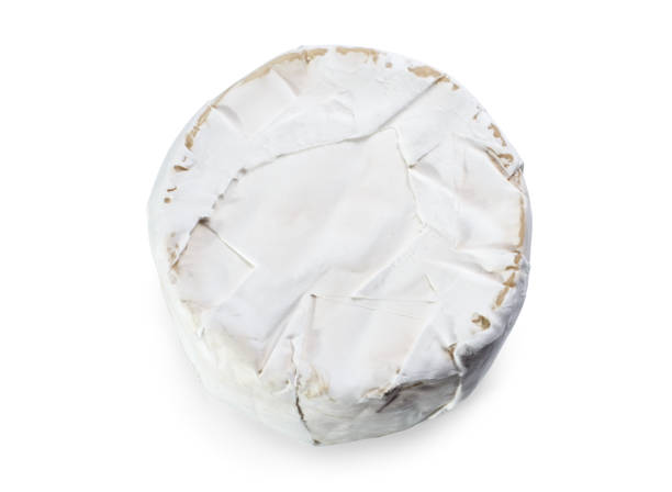 istock Camembert cheese isolated on white background. Clipping path included 1320633623