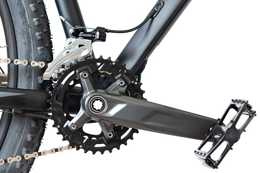 Sprocket chain tire and pedal of mountain bike