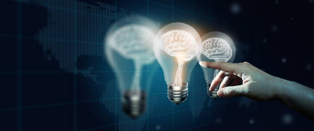 Creative and innovation inspiration. Business Bright idea concept.