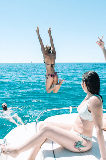 istock Woman diving into water 1320638026
