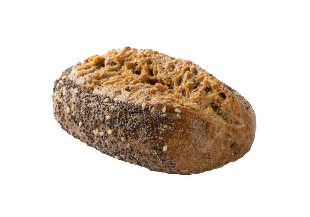 istock Homemade Traditional Bread Isolated on White Background 1320642467
