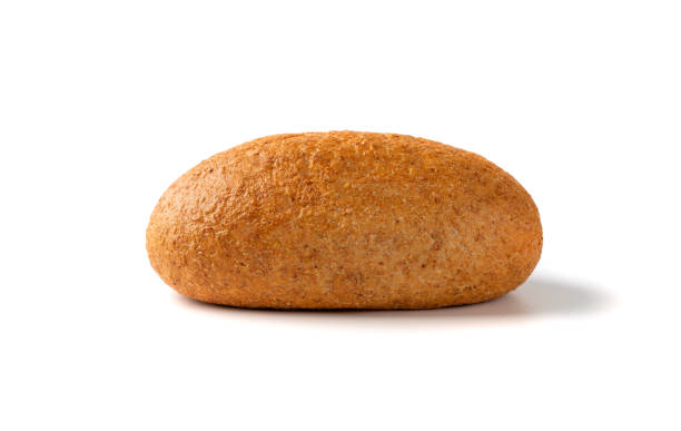 istock Round Brown Buns Isolated on White Background 1320642479