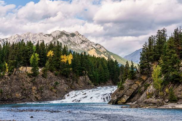 istock Bow Falls of Bow River in Banff, Alberta, Canada 1320655823