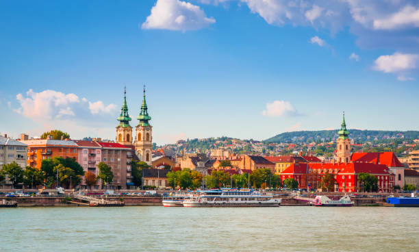 istock Panoramic view of Buda side of Budapest, Hungary 1320657509