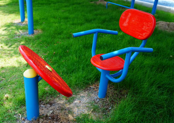 istock Gym in public park 1320662828
