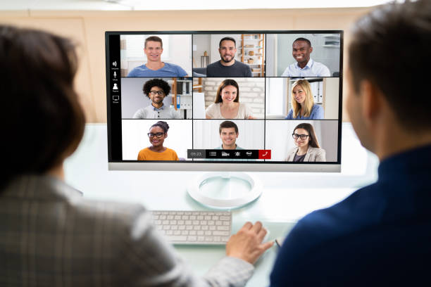 istock Online Video Conference Meeting On Tablet 1320665139