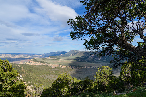 Ancient and Beautiful Scenes in Dinosaur National Monument, Colorado.