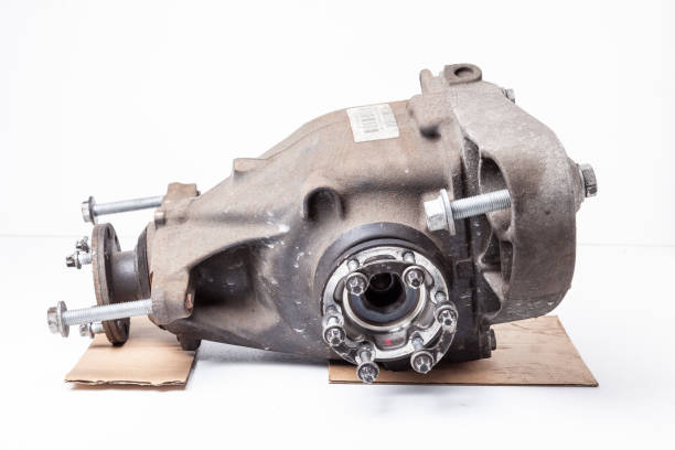 istock Gear reducer isolated on white. Gear Wheels speed reducer cross section. Auto service industry. Spare parts catalog. Auto service industry. Spare parts catalog. 1320672895