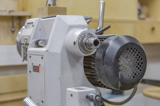 istock Special production equipment in a small carpentry workshop 1320672897