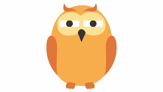 232 Owl Cartoon Stock Videos and Royalty-Free Footage - iStock | Wise owl  cartoon