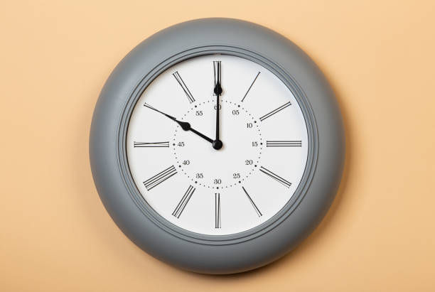 istock Roman Wall Clock show ten o'clock 1320694712